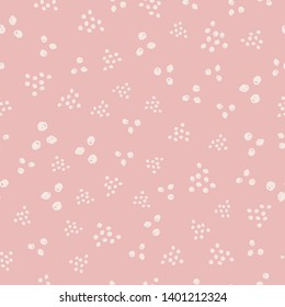 Collage modern geometric seamless pattern. Modern abstract illustration with hand drawn spots in vector.