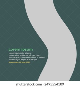 Collage photo template with pattern design