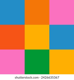 Collage Square Social Media Background