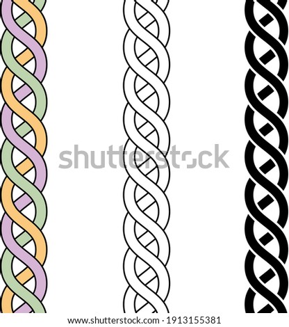Collagen icon  , vector illustration