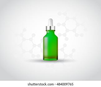 Collagen Serum Background Concept Skin Care Cosmetic