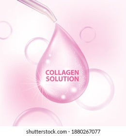 Collagen Serum Skin Care Cosmetic