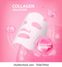 Collagen Serum Skin Care Cosmetic