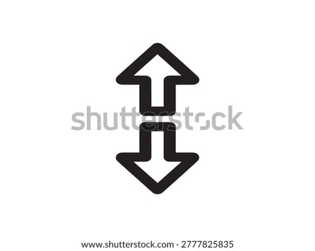 collapse and expand icon vector illustration