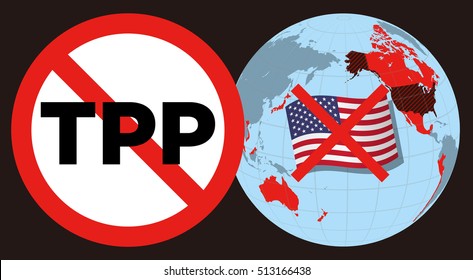 Collapse Of TPP(trans Pacific Partnership) Caused By USA Breakaway