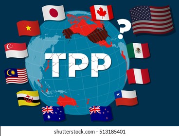 Collapse Of TPP(trans Pacific Partnership) Caused By USA Breakaway