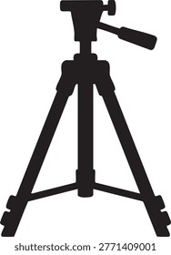 Collapsible camera tripod equipment for professional photography.