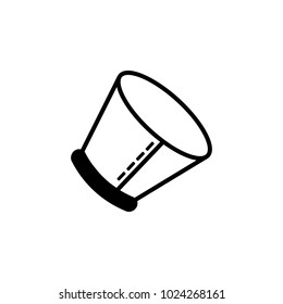 collar cone icon. Element of pet for mobile concept and web apps. Icon for website design and development, app development. Premium icon on white background