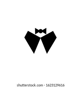collar icon vector on white background, Perfect use for website, pattern, design, etc.