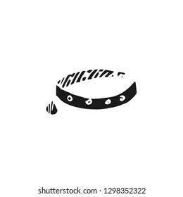 collar vector doodle sketch isolated on white background