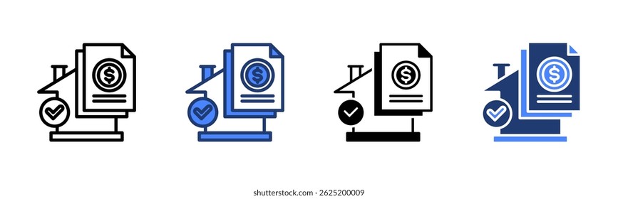 Collateral icon sheet multiple style collection