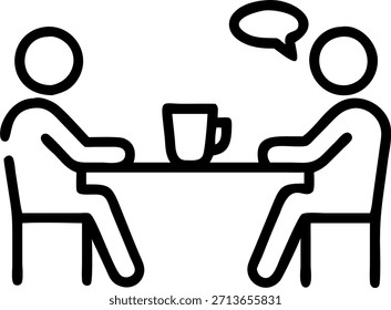 Colegas discutindo ideias durante uma pausa para o café fundo abstrato suave com conceito de espaço de cópia como uma foto sincera de colegas trocando ideias durante uma pausa para o café com um fundo abstrato suave. A cena captura comunicação casual e trabalho em equipe em um ambiente de escritório relaxado com espaço para texto. em Photo Stock Concept , copie espaço para anúncio ou banner com Photo Realistic como detalhes de alta qualidade —ar 7:2