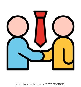 Elemento de icono de colegas para diseño
