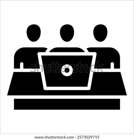 Colleagues Icon Element For Design