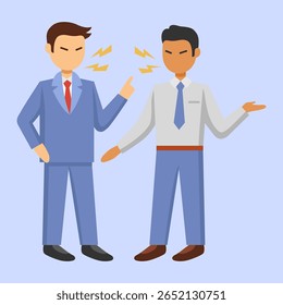 Colegas rindo vetor de conversação conjunto ilustração.