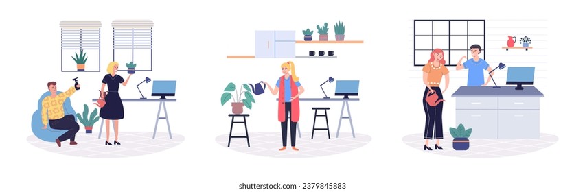 Colleagues vector illustration. A companion in workplace can provide emotional support and foster positive work culture Building strong relationships with colleagues fosters sense community