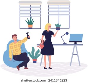 Colleagues vector illustration. The colleagues concept explores dynamics professional relationships and their impact on productivity and satisfaction Collaboration among colleagues sparks creativity