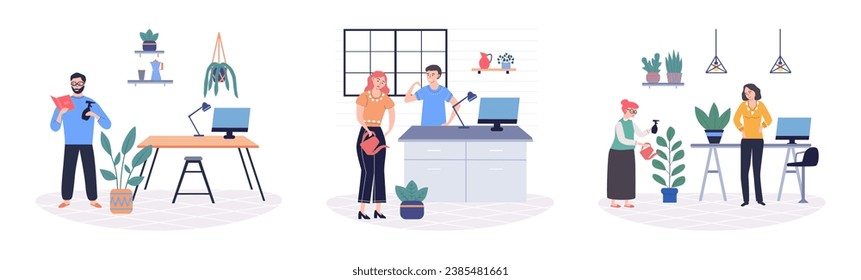 Colleagues vector illustration. Fellow colleagues bring diverse perspectives and experiences, enriching collaborative process Partnerships in business facilitate exchange knowledge, skills