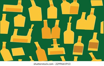 I collect bottles of liquor from celebrations and night parties