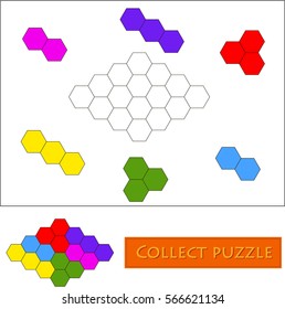 Collect the correct sequence of colorful elements
