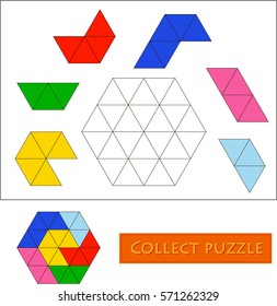 Collect the correct sequence of colorful elements