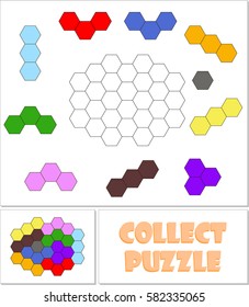 Collect the correct sequence of colorful elements