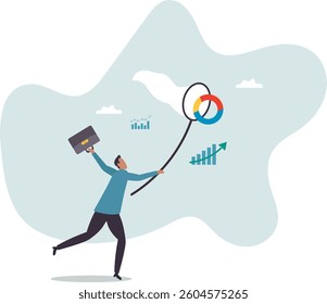 Collect data, statistics or datum diagram, information, research and analysis info, data consolidation, clensing or big data process.character for design.