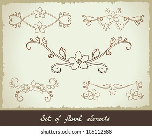 Collect Floral element