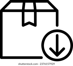 collect line icon illustration vector