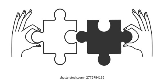 Collect puzzles icon 