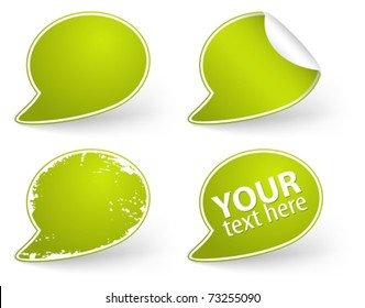 Collect Sticker, element for design, vector illustration