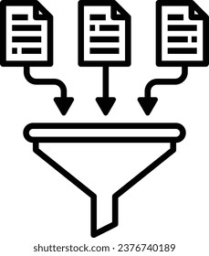 collecting data, accounting icon vector