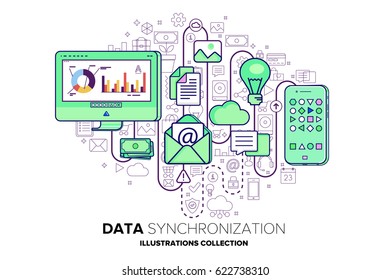 Collecting statistics from the devices