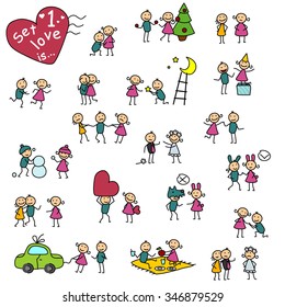 A collection 1 of small stories about love
