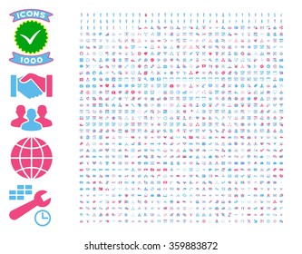 Collection Of 1000 Flat Vector Icons