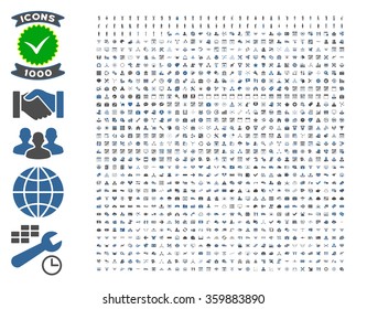 Collection Of 1000 Flat Vector Icons