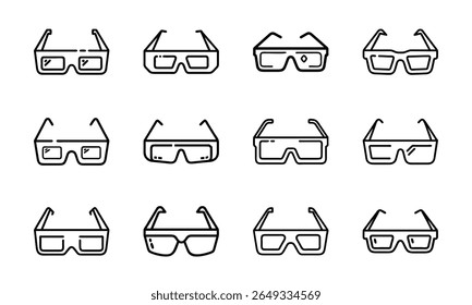 Collection of 12 Minimal Technology Line Icons Featuring Gadgets, Electronics, Devices, Computers, Smartphones, Wearables, and Digital Accessories for Modern Tech Design