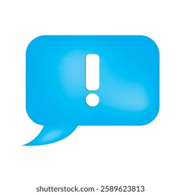 Collection of 3D vector icons of check mark, information icon, chat, cross, question mark, exclamation mark. Check mark, question, information and answer sign. Help