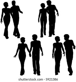 Two People Holding Arms And Walking Images Stock Photos Vectors Shutterstock