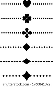 Colección de 6 divisores vectoriales.