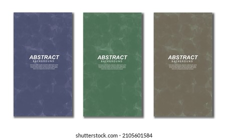 Collection abstract background dark color texture. Eps10 Vector