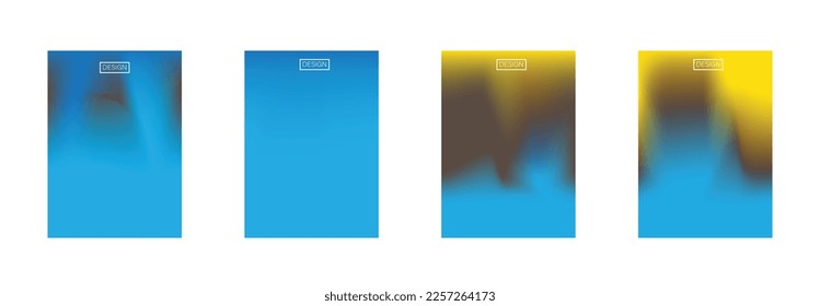colección de fondos abstractos con hermosos colores de gradación, fondo colorido para el fondo del cartel del volante de afiches.banner vertical.cool fondo de ilustración vectorial.
