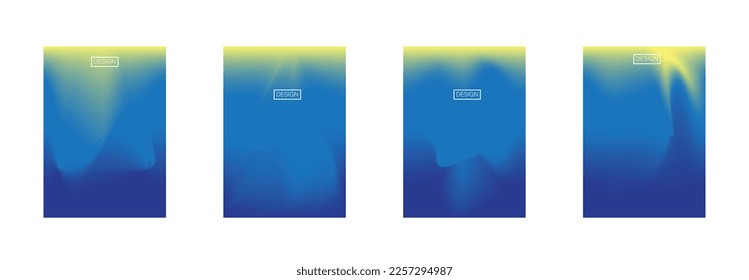 colección de fondos abstractos con hermosos colores de gradación, fondo colorido para el fondo del cartel del volante de afiches.banner vertical.cool fondo de ilustración vectorial.