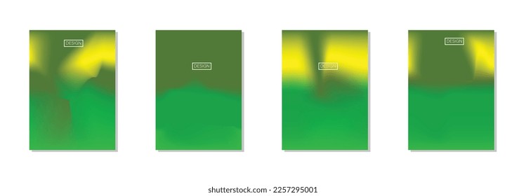 collection of abstract backgrounds with beautiful gradation colors, colorful backgrounds for poster flyer banner backdrop.vertical banner.cool fluid background vector illustration.