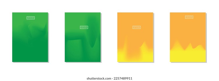 colección de fondos abstractos con hermosos colores de gradación, fondo colorido para el fondo del cartel del volante de afiches.banner vertical.cool fondo de ilustración vectorial.