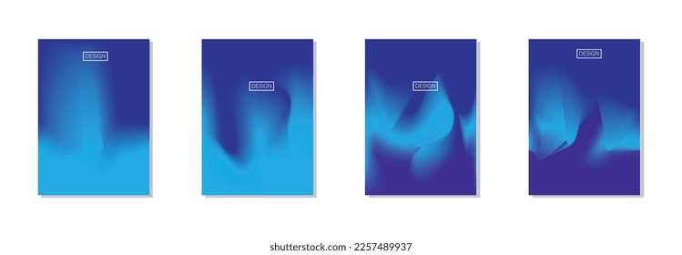 colección de fondos abstractos con hermosos colores de gradación, fondo colorido para el fondo del cartel del volante de afiches.banner vertical.cool fondo de ilustración vectorial.
