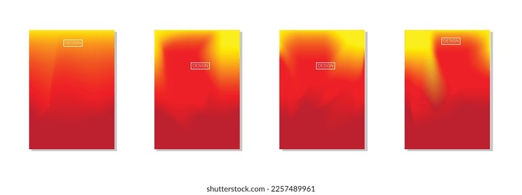 colección de fondos abstractos con hermosos colores de gradación, fondo colorido para el fondo del cartel del volante de afiches.banner vertical.cool fondo de ilustración vectorial.