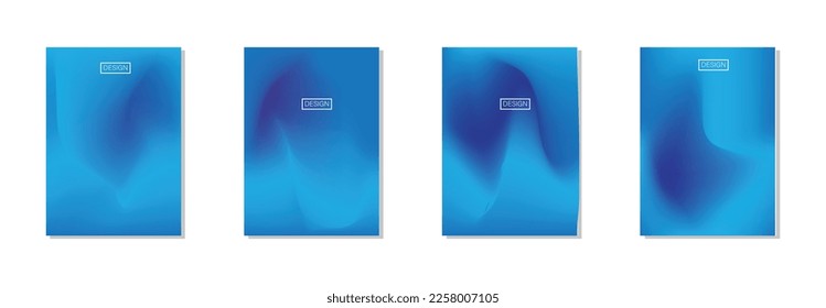 collection of abstract backgrounds with beautiful gradation colors, colorful backgrounds for poster flyer banner backdrop.vertical banner.cool fluid background vector illustration.