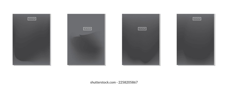 collection of abstract backgrounds with beautiful gradation colors, colorful backgrounds for poster flyer banner backdrop.vertical banner.cool fluid background vector illustration.