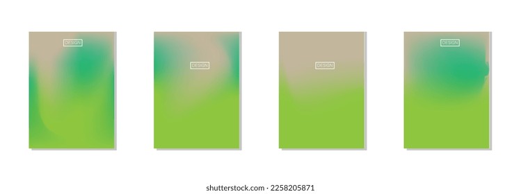 collection of abstract backgrounds with beautiful gradation colors, colorful backgrounds for poster flyer banner backdrop.vertical banner.cool fluid background vector illustration.